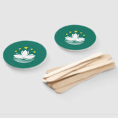 Macau vlag handwaaier (Niet-gemonteerd)