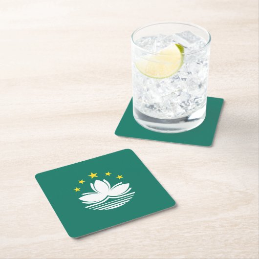 Macau-vlag Kartonnen Onderzetters (Insitu)