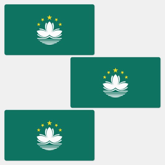 Macau-vlag Labels (Groep)