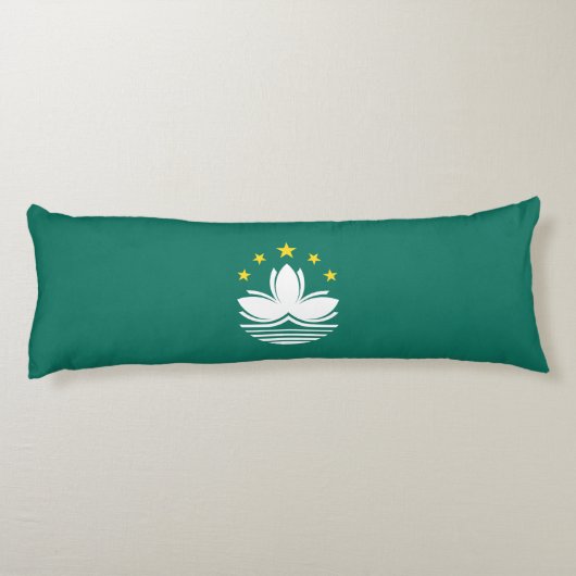 Macau-vlag Lichaamskussen (Achterkant)