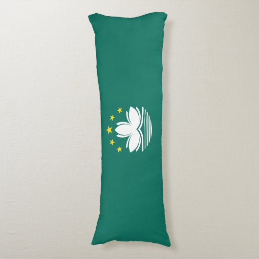 Macau-vlag Lichaamskussen (Voorkant Verticaal)