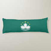 Macau-vlag Lichaamskussen (Achterkant)