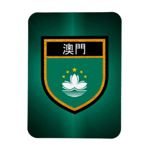 Macau-vlag Magneet