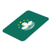 Macau-vlag Magneet (Linkerzijde)