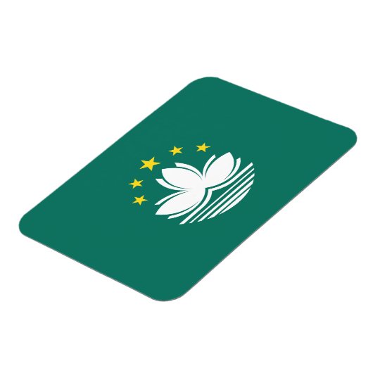 Macau-vlag Magneet (Linkerzijde)