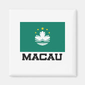 Macau-vlag Magneet (Voorkant)