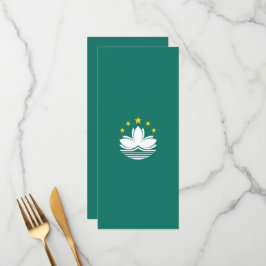 Macau vlag menu