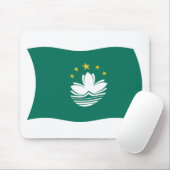 Macau Vlag Muismat (Met muis)