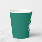 Macau vlag papieren bekers (Voorkant)