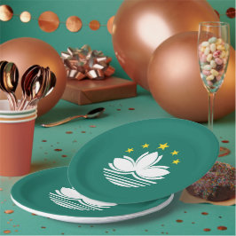 Macau-vlag Papieren Bordje