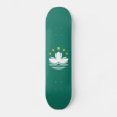 Macau-vlag Persoonlijk Skateboard (Voorkant)