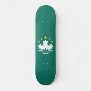 Macau vlag persoonlijk skateboard