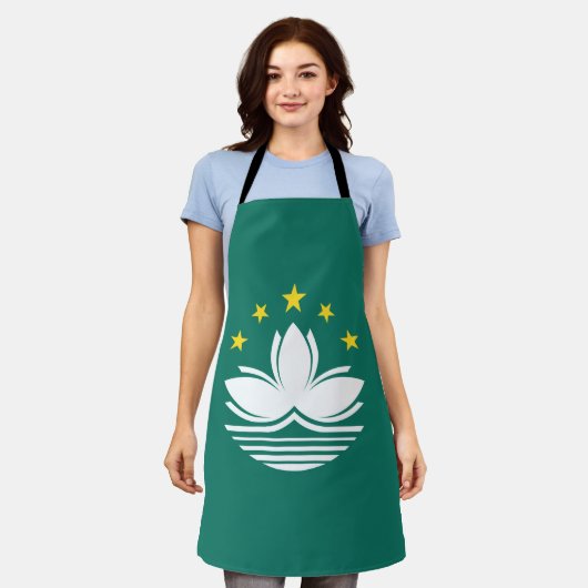 Macau-vlag Schort (Gedragen)