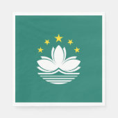 Macau-vlag Servet (Voorkant)