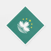 Macau-vlag Servet (Hoek)