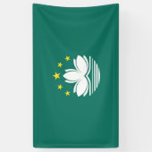 Macau-vlag Spandoek (Verticaal)