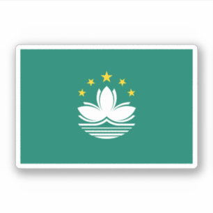 Macau-vlag Sticker