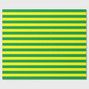 Macau vlag strepen land lijnen symbool groen geel cadeaupapier