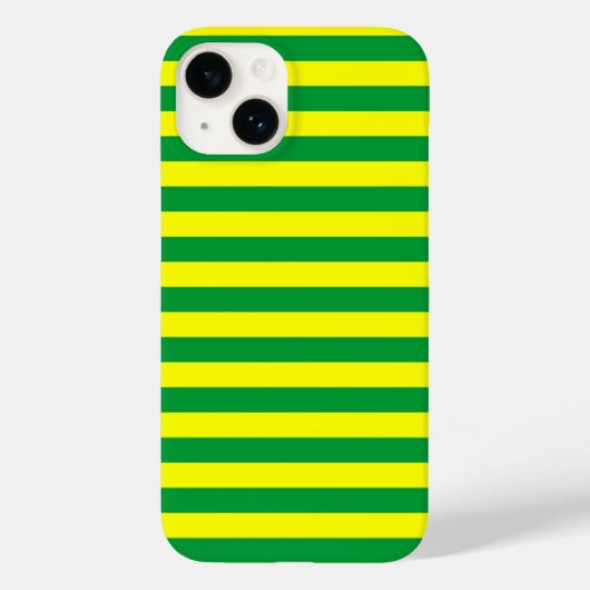 Macau vlag strepen land lijnen symbool groen geel Case-Mate iPhone case (Achterkant)
