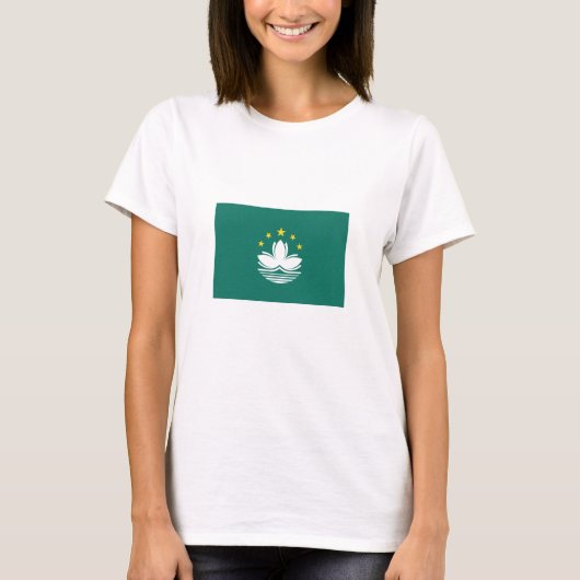 Macau-vlag T-shirt (Voorkant)
