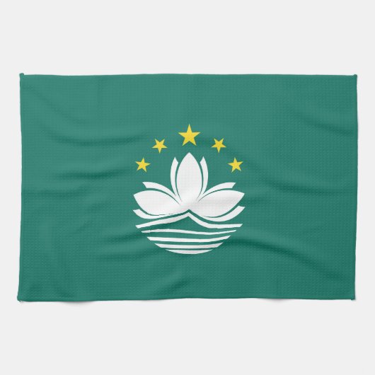 Macau-vlag Theedoek (Horizontaal)