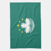 Macau-vlag Theedoek (Verticaal)