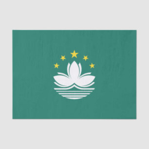 Macau vlag tissuepapier