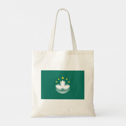 Macau-vlag Tote Bag (Achterkant)