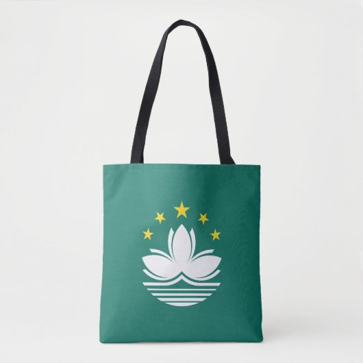 Macau-vlag Tote Bag (Voorkant)