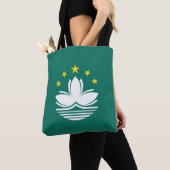 Macau-vlag Tote Bag (Dichtbij)