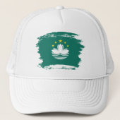 Macau vlag trucker pet (Voorkant)