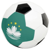 Macau vlag voetbal (Drie kwart)