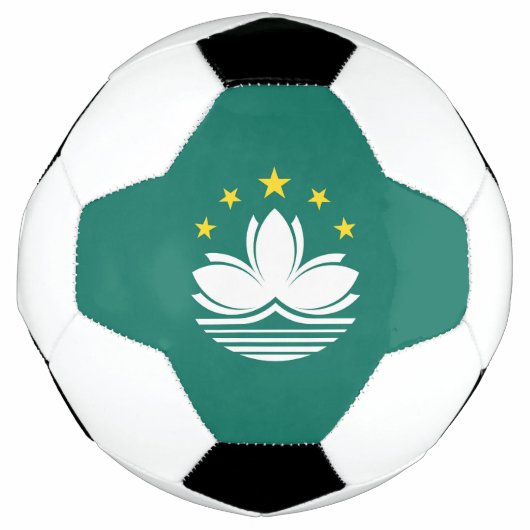 Macau vlag voetbal (Voorkant)
