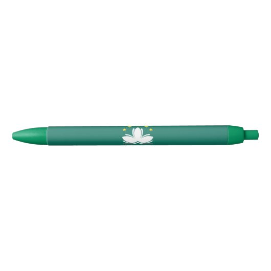 Macau-vlag Zwarte Inkt Pen (Voorkant)