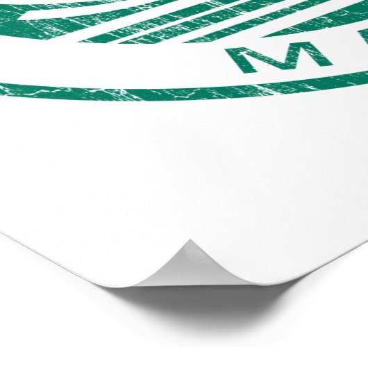 Macau-wapenschild Poster (Hoek)