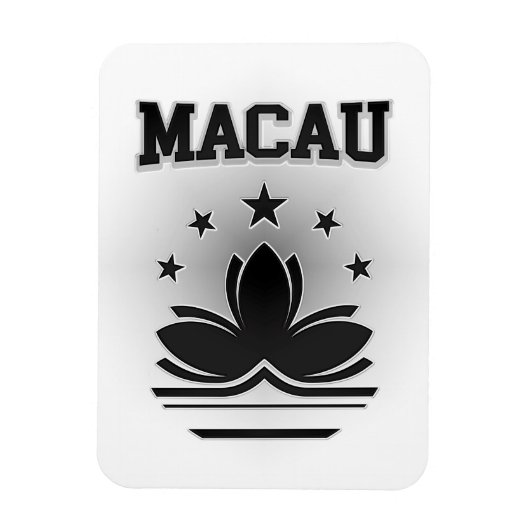 Macau-wapenstilstand Magneet (Verticaal)