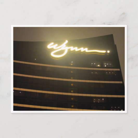 macau wynn briefkaart (Voorkant)