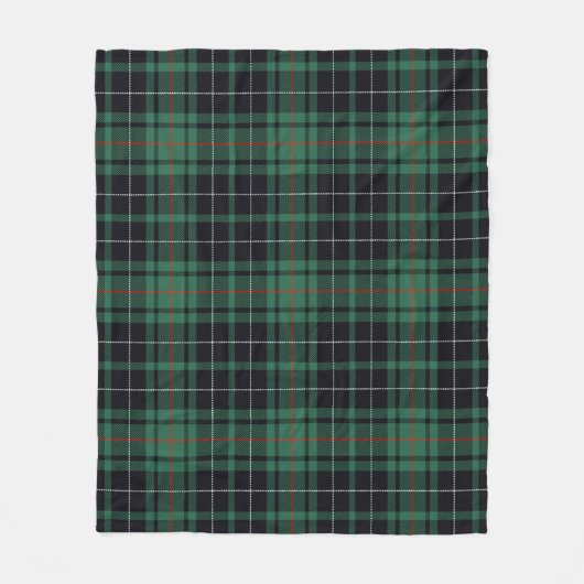 MacAulay Hunting Ancient Pset Fleece Deken (Voorkant)