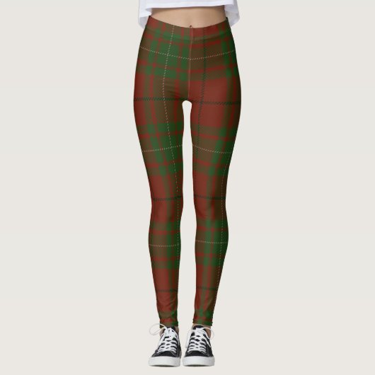 MacAulay Tartan Clan Pset Leggings (Voorkant)