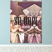 macavelius' "SO DOPE" exclusieve afdekplaat Canvas (Insitu (Houten vloer))