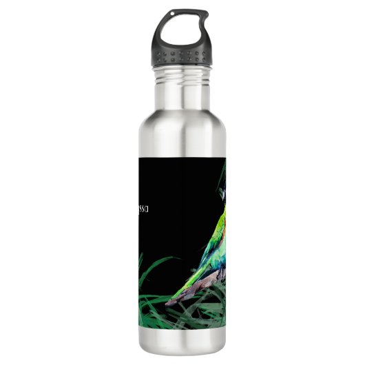 Macaw 710 ml waterfles  (Voorkant)