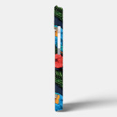 Macaw And Hibiscus Pattern Case-Mate iPhone Case (Achterkant / Links)