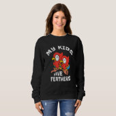 Macaw Bird Owner Ornitholoog Ornithology Parrots Trui (Voorkant volledig)