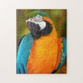 Macaw Bird Puzzle Legpuzzel (Verticaal)