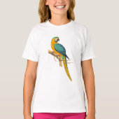Macaw Bird T-shirt (Voorkant)