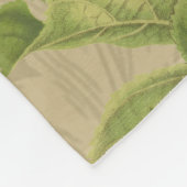 Macaw Blue Yellow Tropical Oerwoud Antiek Fleece Deken (Hoek)