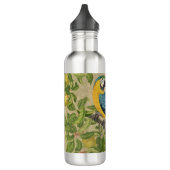 Macaw Blue Yellow Tropical Oerwoud Antiek Waterfles (Links)