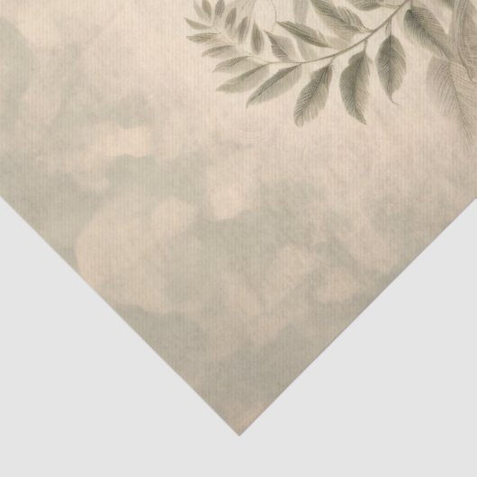  Macaw Botanische Schilderij Decoupage Tissuepapier (Detail)