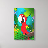 Macaw Canvas Afdruk (Voorkant)