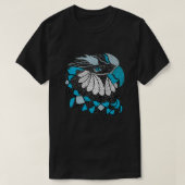 Macaw Cyanopsitta spixii T-shirt (Design voorkant)